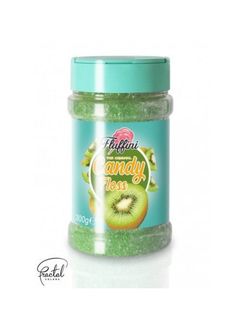 Fluffini Ízesített Vattacukor Alapanyag - Kiwi