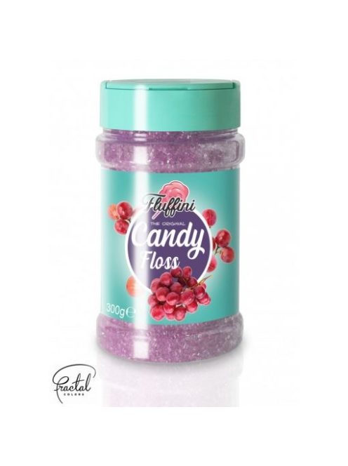 Fluffini Ízesített Vattacukor Alapanyag - Szőlő
