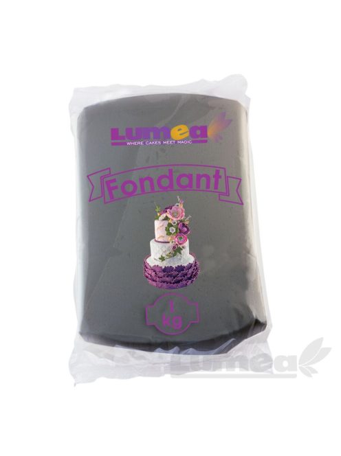 Lumea Fekete fondant, 1 kg