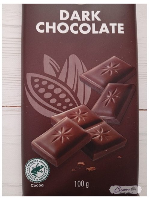 Táblás étcsokoládé 50% kakaótartalom  , 100 g