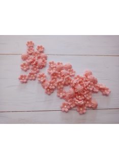 Marcipán  apróvirág Rózsaszín