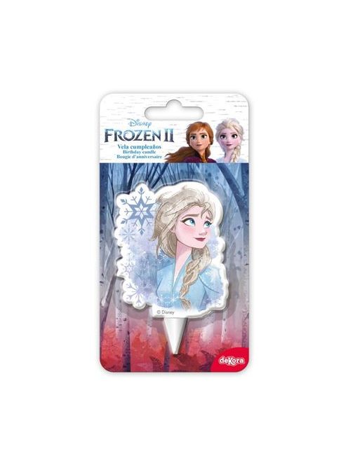 Mesegyertya - Frozen Elsa 2D ,    7, 5 cm