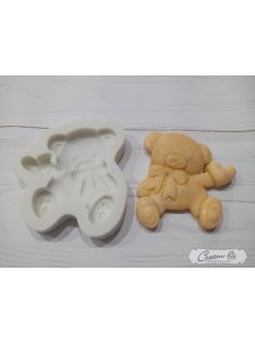 Szilikon Fondant Marcipán mintázó Maci