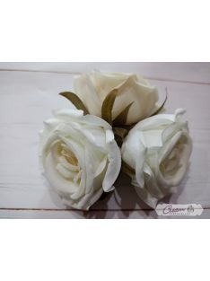 Selyem rózsafej Fehér 
