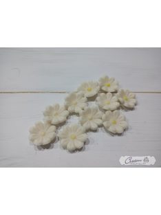 Marcipán kisvirág Fehér