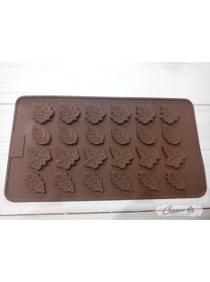 Csokoládé készítő szilikon : Levelek