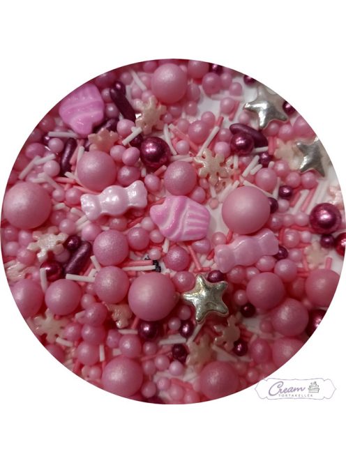 Karácsonyi mix. Rózsaszín  40 G